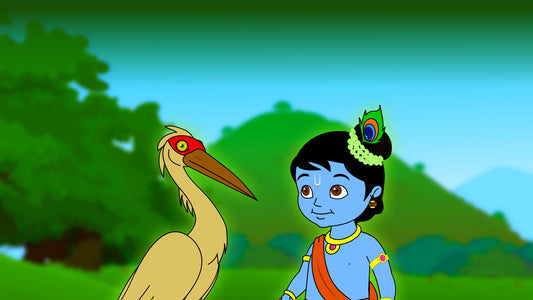 Krishna and Bakasur